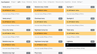 Hue Explorer screenshot